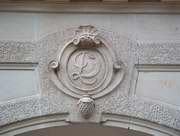 Initiale Louis David sur la villa Ignota